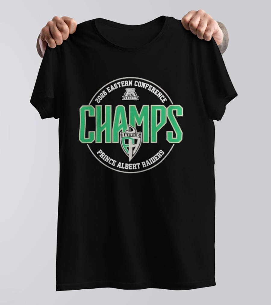 2026 Eastern Conference Champs Prince Albert Raiders T-Shirt