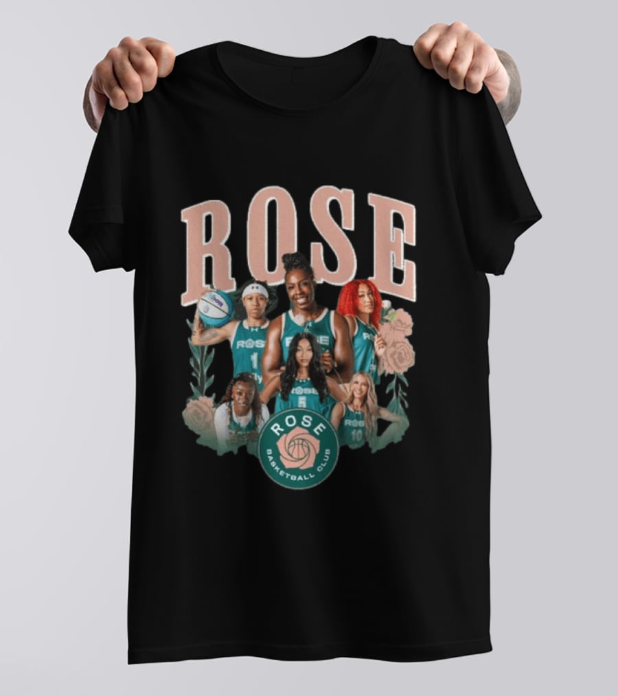 Rose Basketball Club Team Players Champions T-Shirt