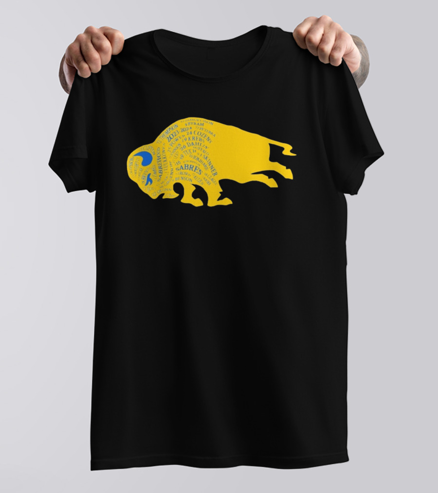 Buffalo Sabres Tage Thompson Rasmus Dahlin Alex Tuch Hockey 2023 Team Players T-Shirt