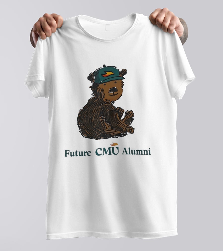 Bear Future CMU Alumni With Cap T-Shirt