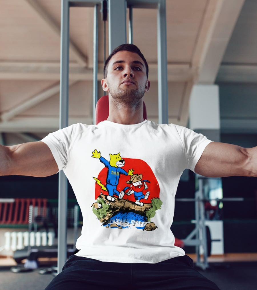Buffalo Bills Football Cartoon Characters With DNR Sports T-Shirt