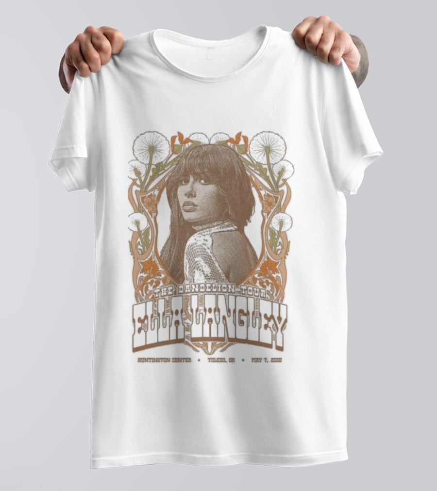 Ella Langley May 7 2026 Toledo OH Event Botanical Frame T-Shirt