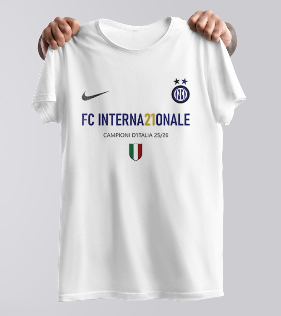 FC Internazionale Campioni D'Italia 25/26 Snake T-Shirt
