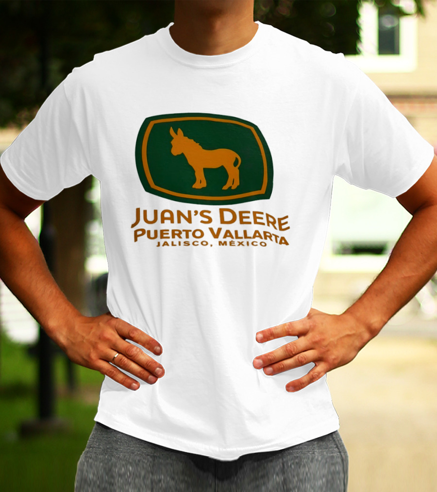 Juan's Deere Puerto Vallarta Jalisco Mexico Donkey T-Shirt