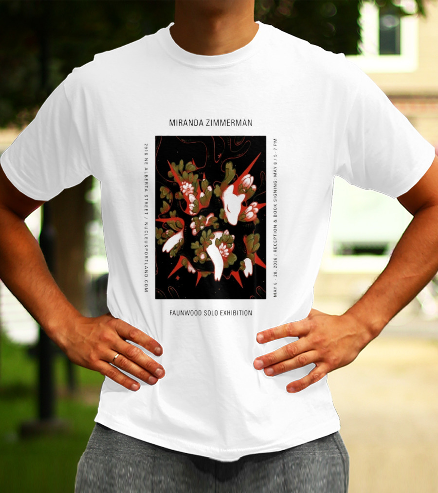 Miranda Zimmerman Bayne Nucleus Portland May 8 2026 Tour Edition T-Shirt