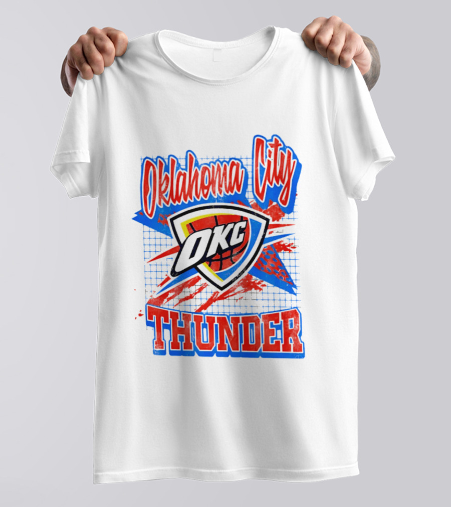 Oklahoma City Thunder OKC Vintage Hardwood Classics Vibe 2026 T-Shirt