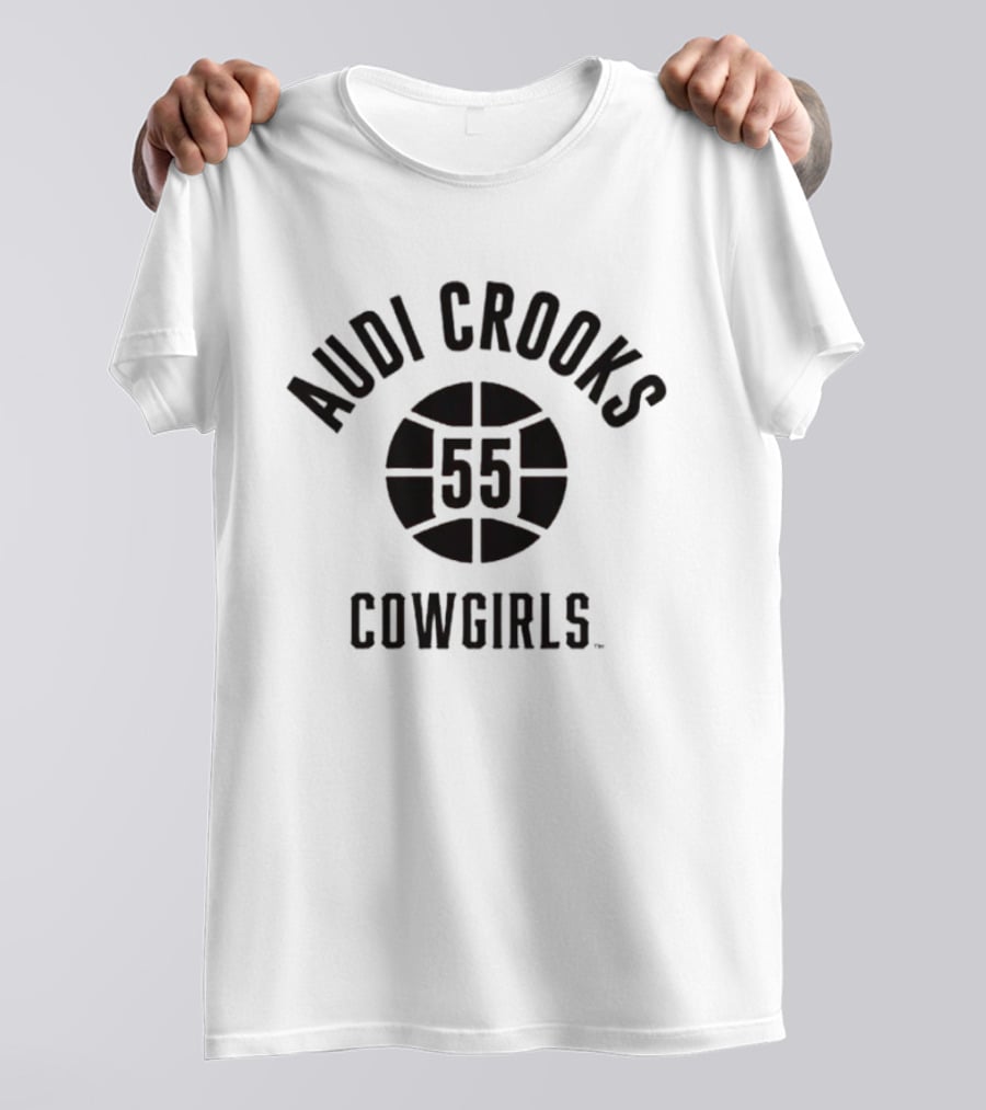 Audi Crooks 55 Cowgirls Basketball T-Shirt