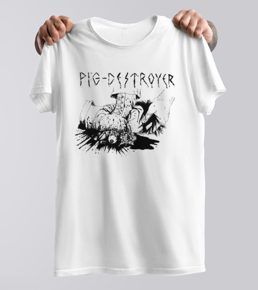 Pig Destroyer Album Cover Demo T-Shirt