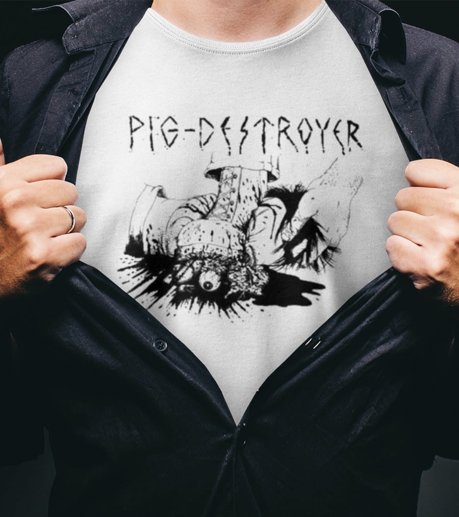 Pig Destroyer Album Cover Demo T-Shirt