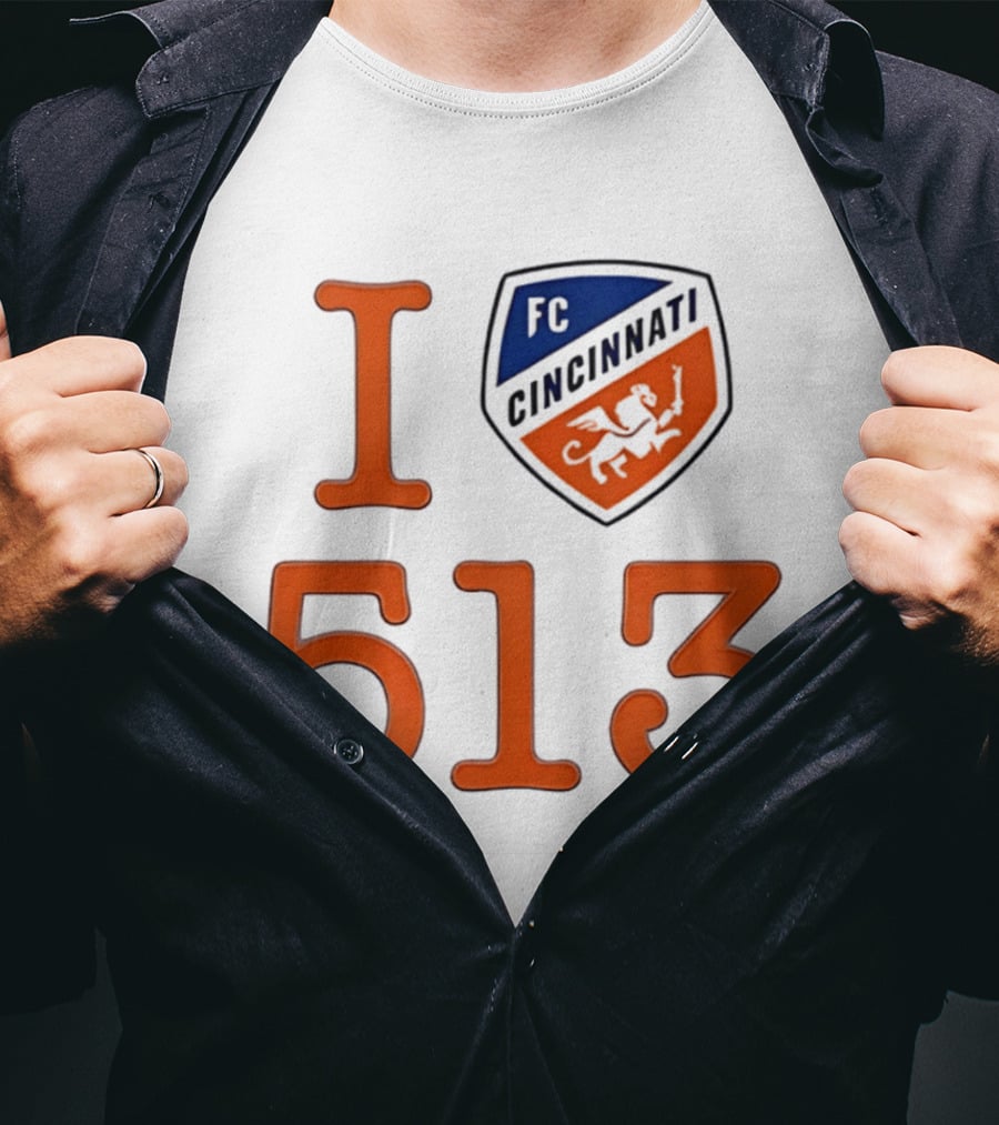 Ted Karras FC Cincinnati I 513 Day Cincy T-Shirt