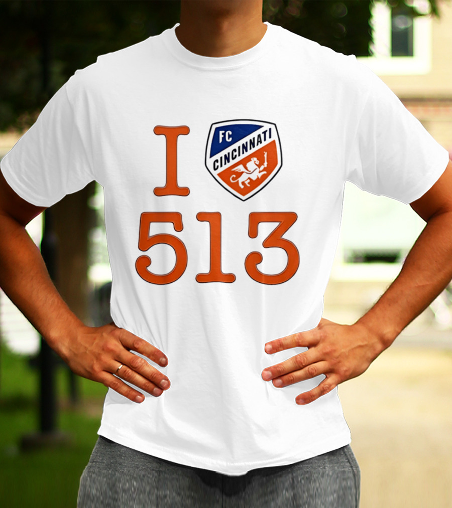 Ted Karras FC Cincinnati I 513 Day Cincy T-Shirt