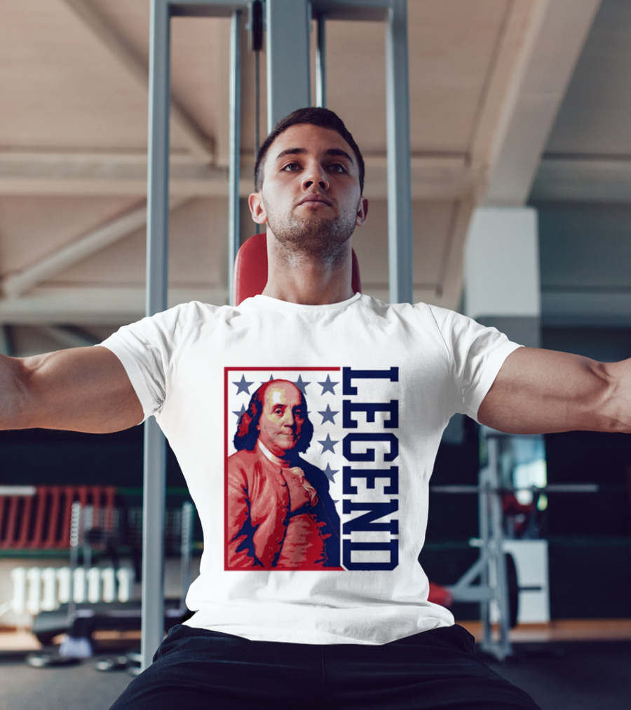 Legend Benjamin Franklin Stars T-Shirt