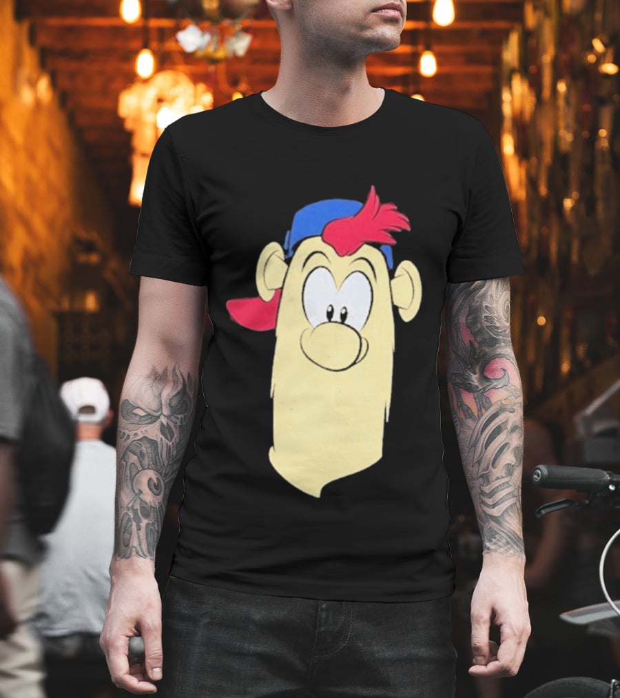 Atlanta Braves Blooper Character Face T-Shirt
