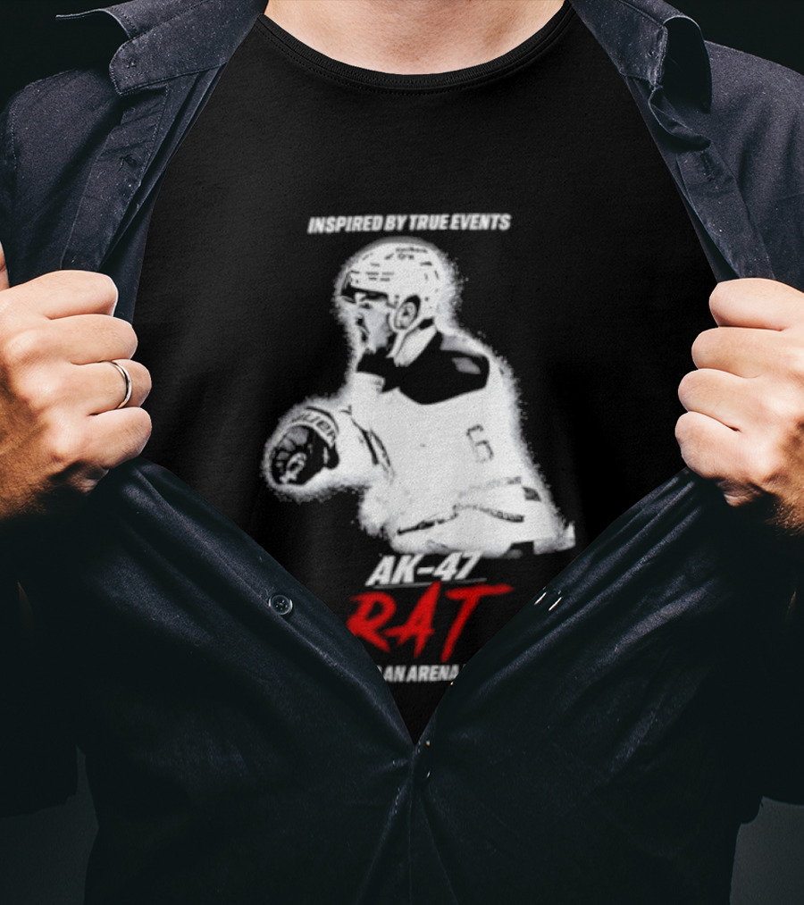 By True Events AK 47 Rat Coming To An Arena Near You Zach Benson T-Shirt