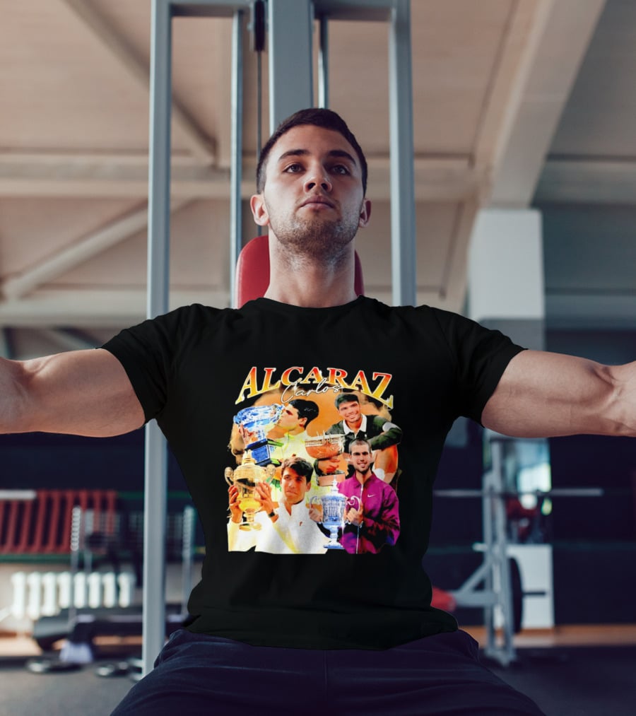 Carlos Alcaraz Tennis Trophies Champion Highlights T-Shirt