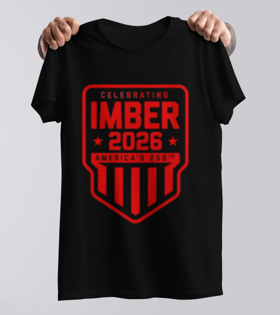 Celebrating IMBER 2026 America's 250th Anniversary Stars And Stripes T-Shirt