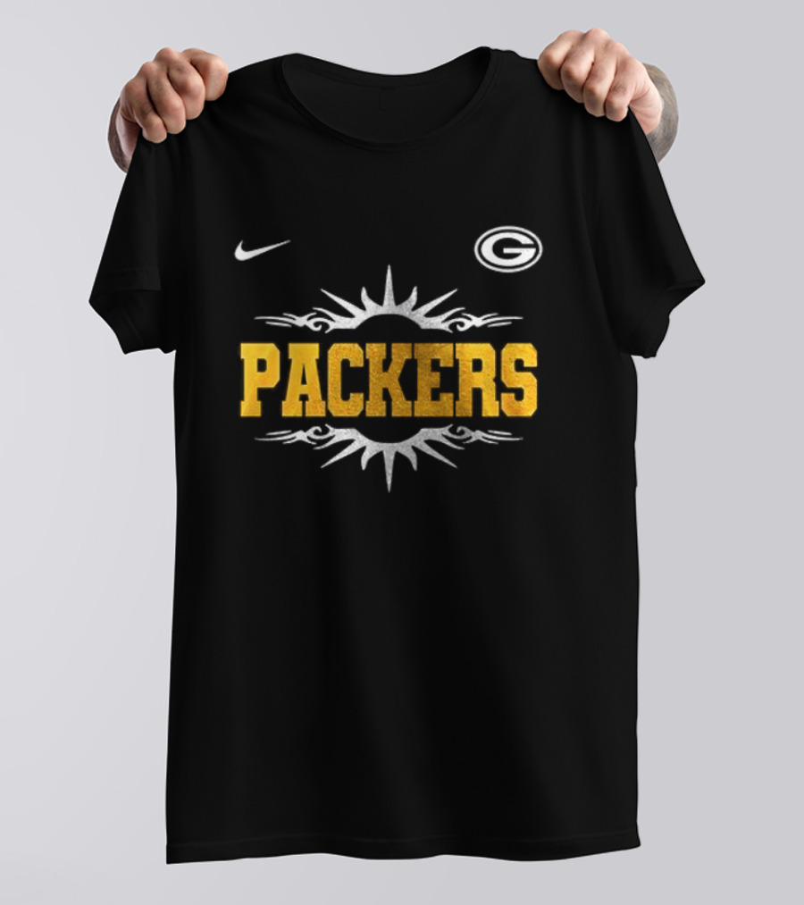 Green Bay Packers X Jason Aldean I Stand With Nike Packers T-Shirt