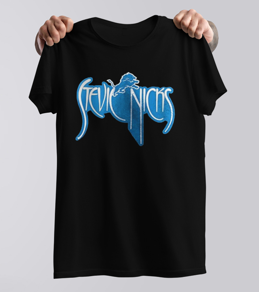 Detroit Lions Stevie Nicks Don't Be A Lady T-Shirt