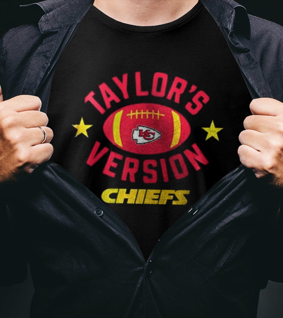 Taylor's Version Kansas City Chiefs Football T-Shirt