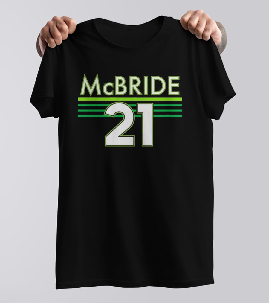 McBride 21 Minnesota Lynx Basketball Player T-Shirt