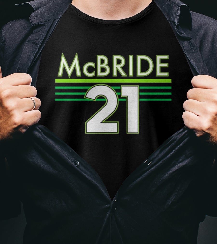 McBride 21 Minnesota Lynx Basketball Player T-Shirt