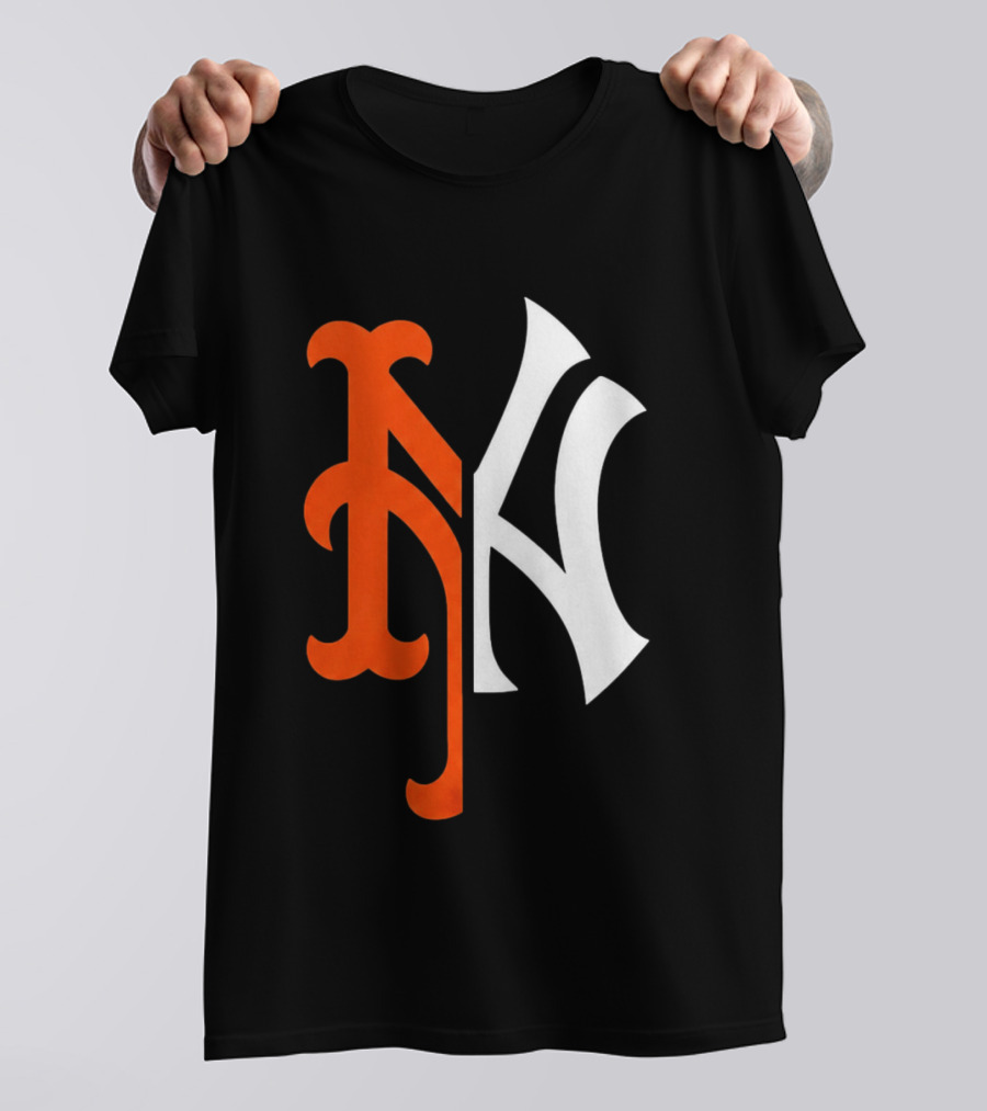 New York Mets Subway Series 2026 NY Logo Giveaway T-Shirt