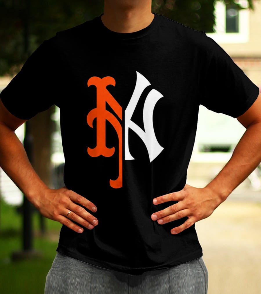 New York Mets Subway Series 2026 NY Logo Giveaway T-Shirt
