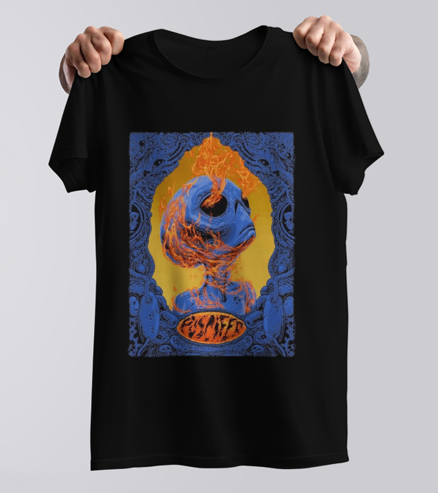 Puscifer Concert 2026 Moda Center Portland Alien Flame T-Shirt