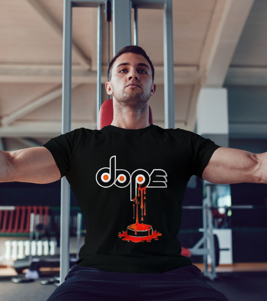 Philadelphia Flyers Dope Dripping Ignite The Orange T-Shirt
