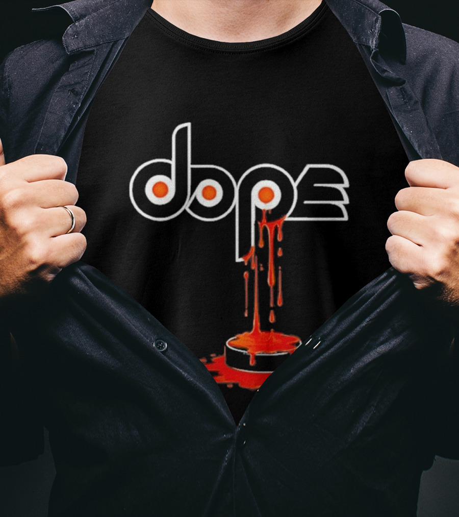 Philadelphia Flyers Dope Dripping Ignite The Orange T-Shirt