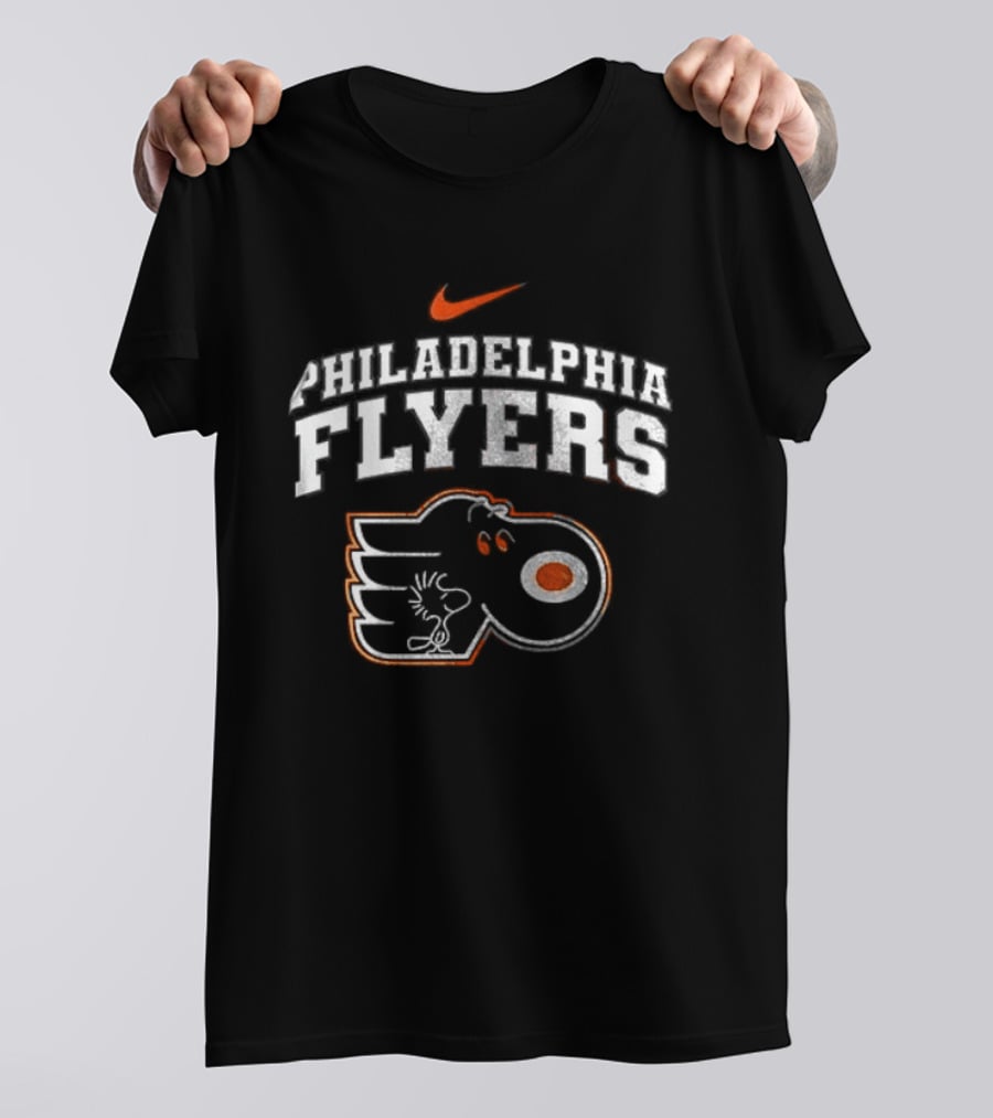 Philadelphia Flyers X Peanuts Snoopy Collaboration Believe Nike T-Shirt