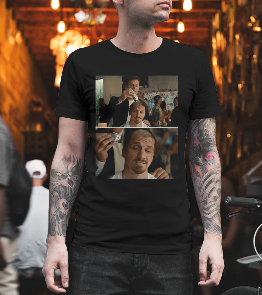 Tom Brady Zlatan Ibrahimović Haircut Almost Friday Scene T-Shirt