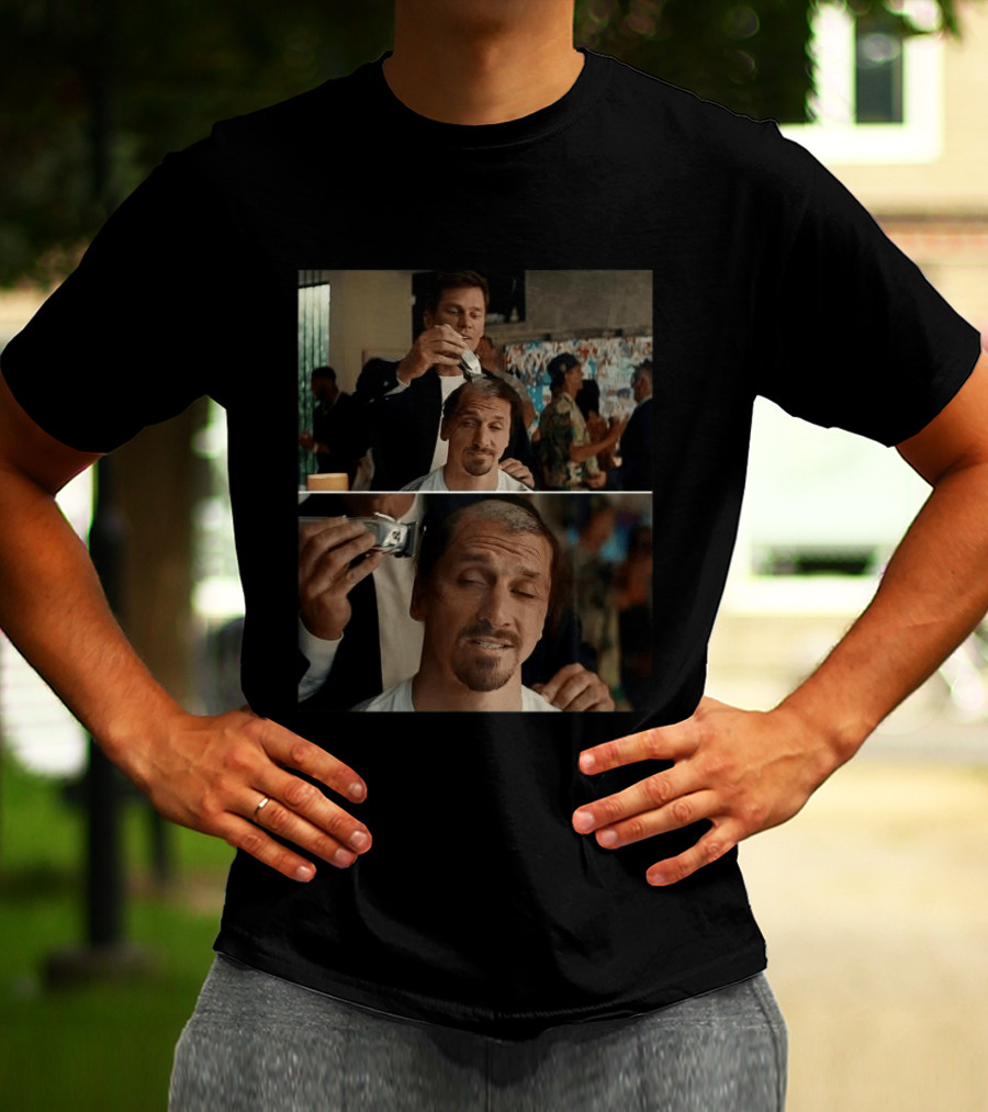 Tom Brady Zlatan Ibrahimović Haircut Almost Friday Scene T-Shirt
