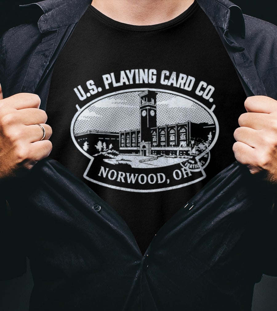 U.S. Playing Card Co. Norwood OH Tower T-Shirt
