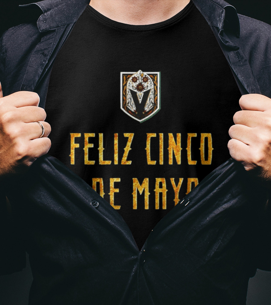 Vegas Golden Knights Cinco De Mayo Celebration T-Shirt