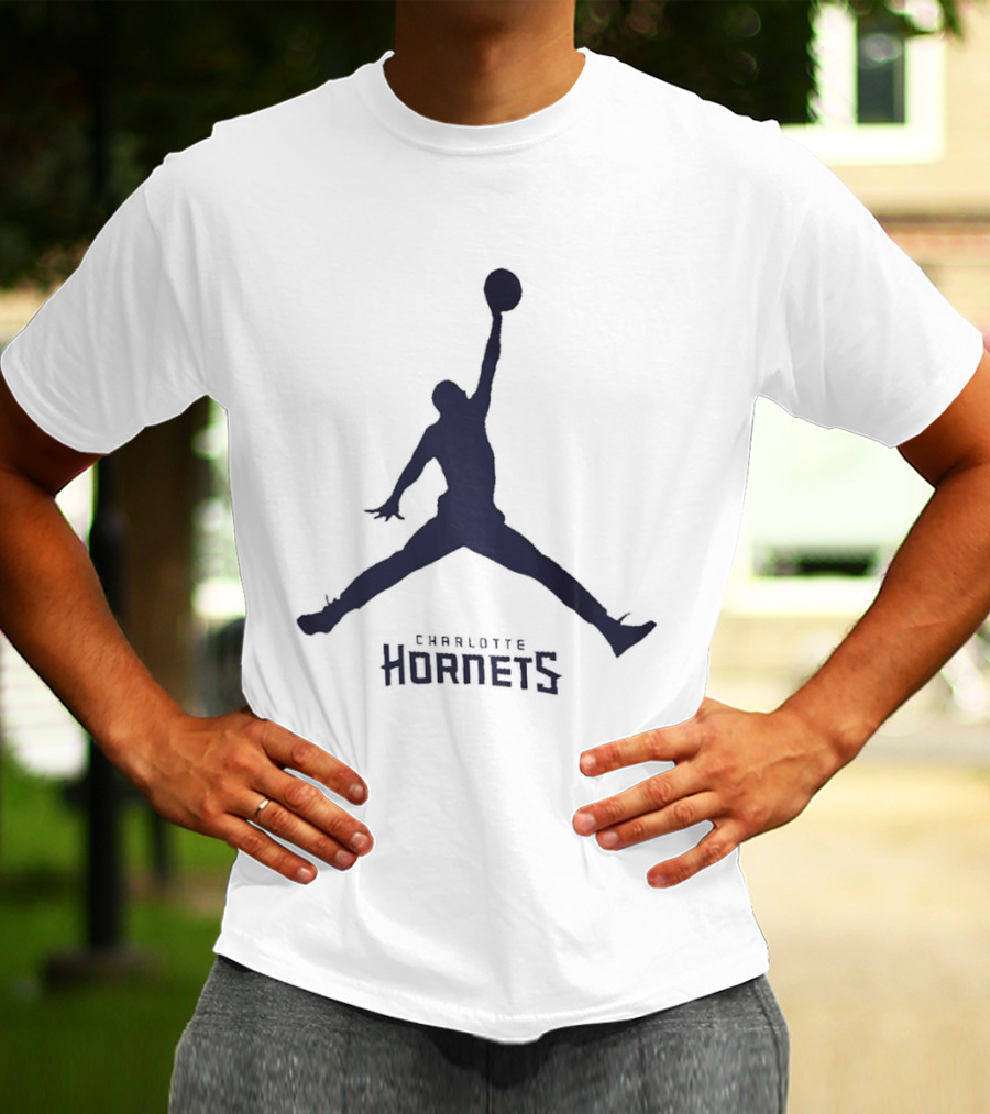 Charlotte Hornets NBA Jumpman Jordan T-Shirt