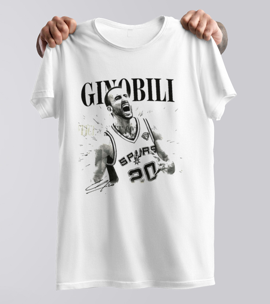Ginobili Spurs 20 Basketball Legend T-Shirt