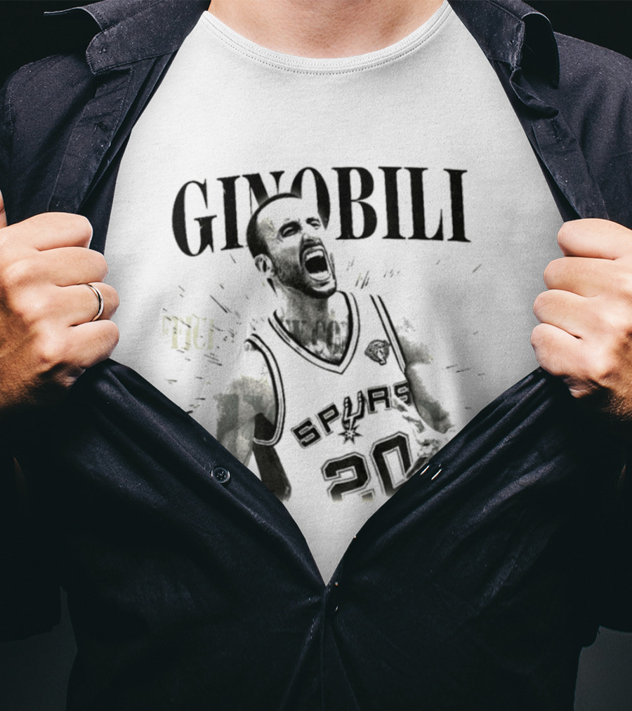 Ginobili Spurs 20 Basketball Legend T-Shirt