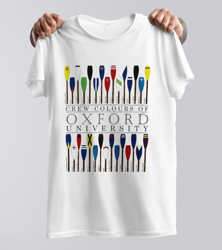 Crew Colours Oxford University Kevin Parker Wear T-Shirt