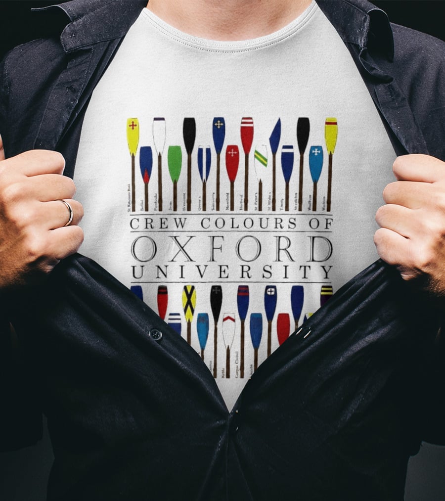 Crew Colours Oxford University Kevin Parker Wear T-Shirt