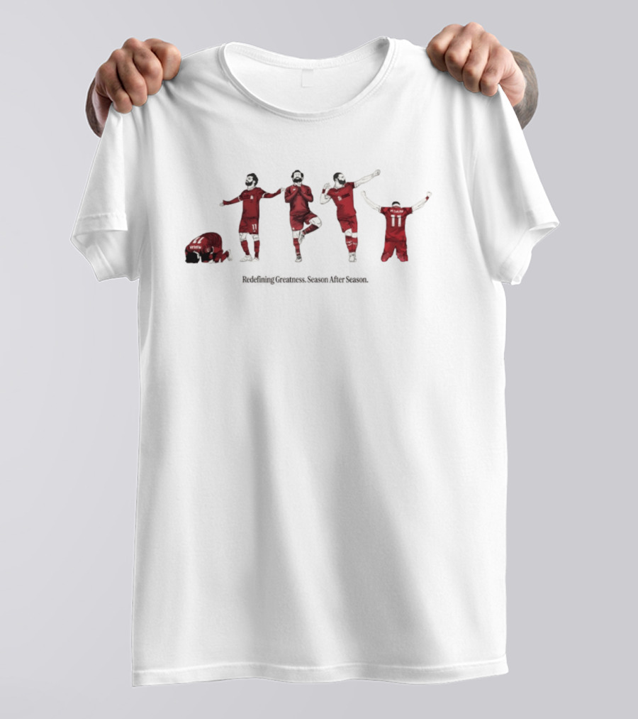 Mohamed Salah Liverpool FC Season After Season Greatness T-Shirt