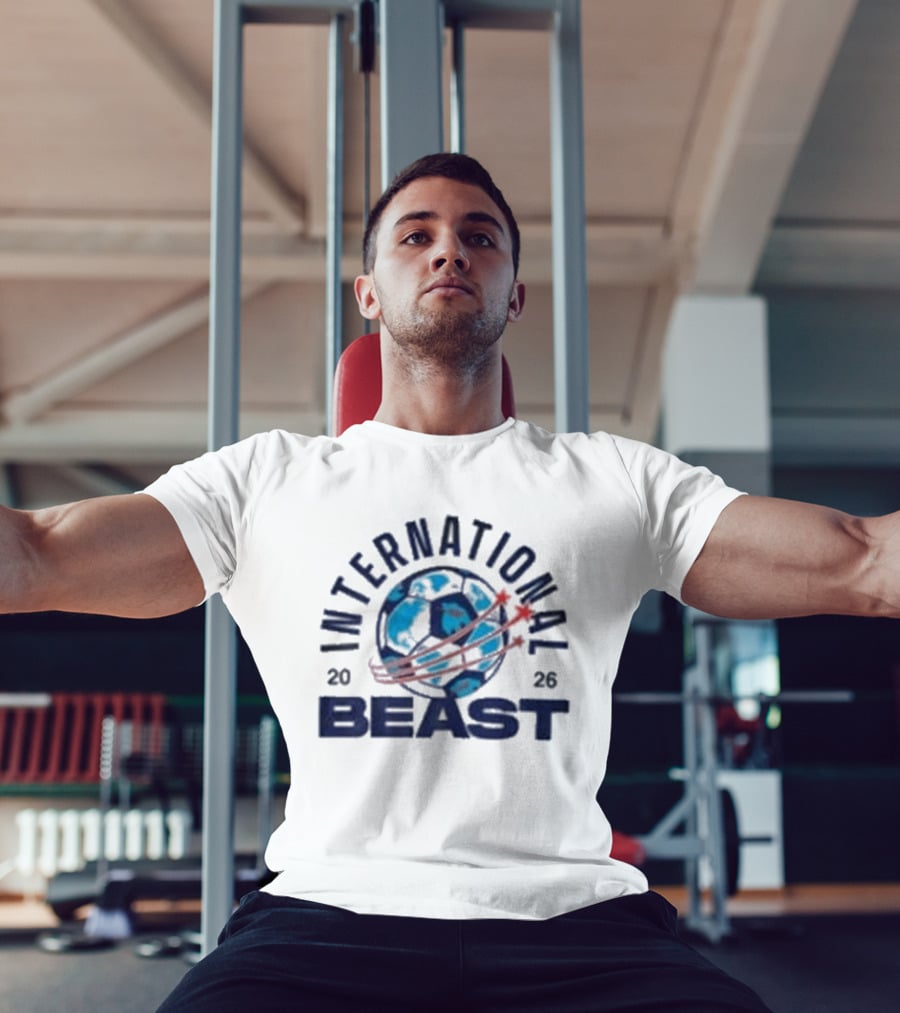 International Beast Soccer 2026 Logo Mr Beast T-Shirt