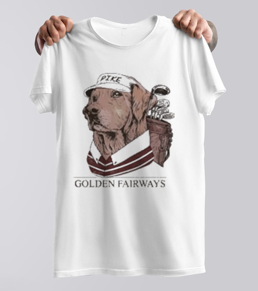 Pike Country Club Golden Fairways Retriever T-Shirt