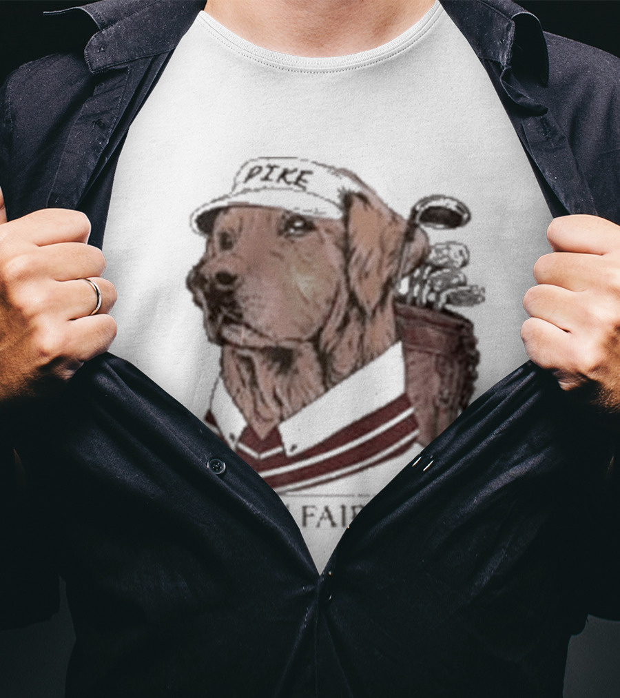 Pike Country Club Golden Fairways Retriever T-Shirt