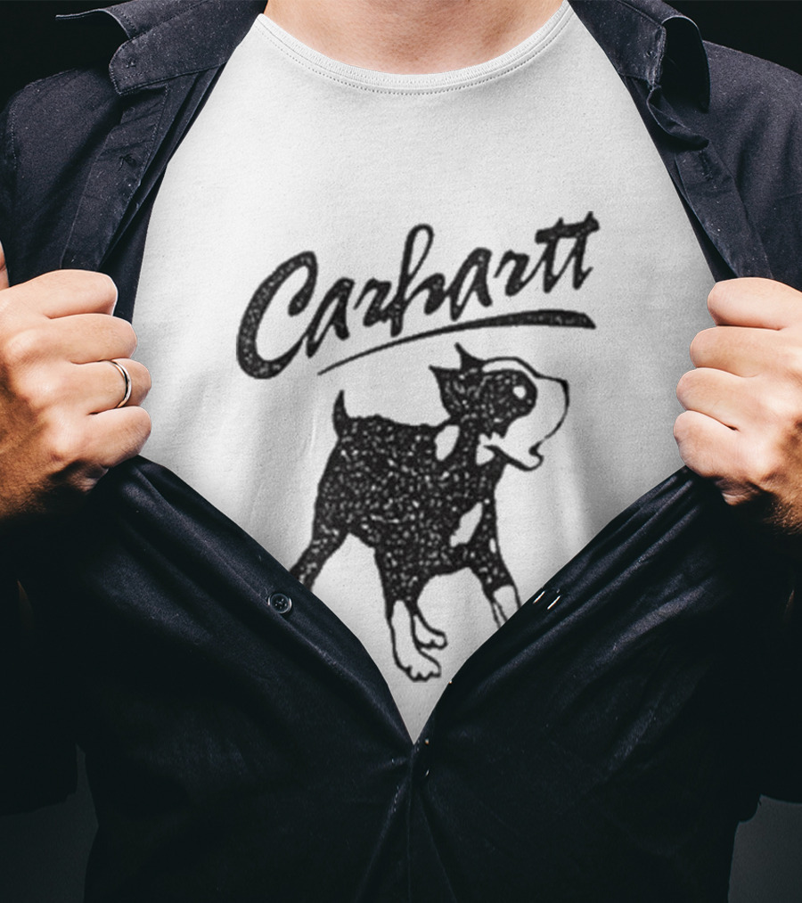 Carhartt Wip Puppy Sketch Skateboarding T-Shirt