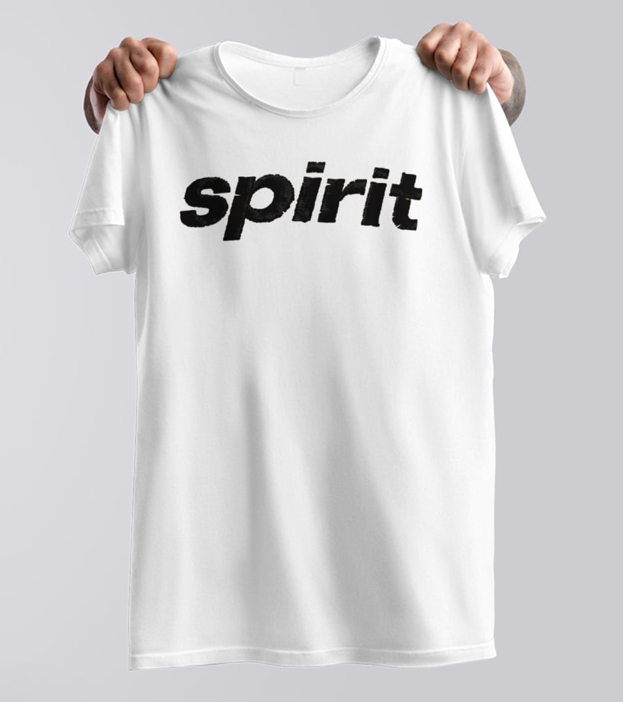 Spirit Airlines Black Text Hat Cap T-Shirt