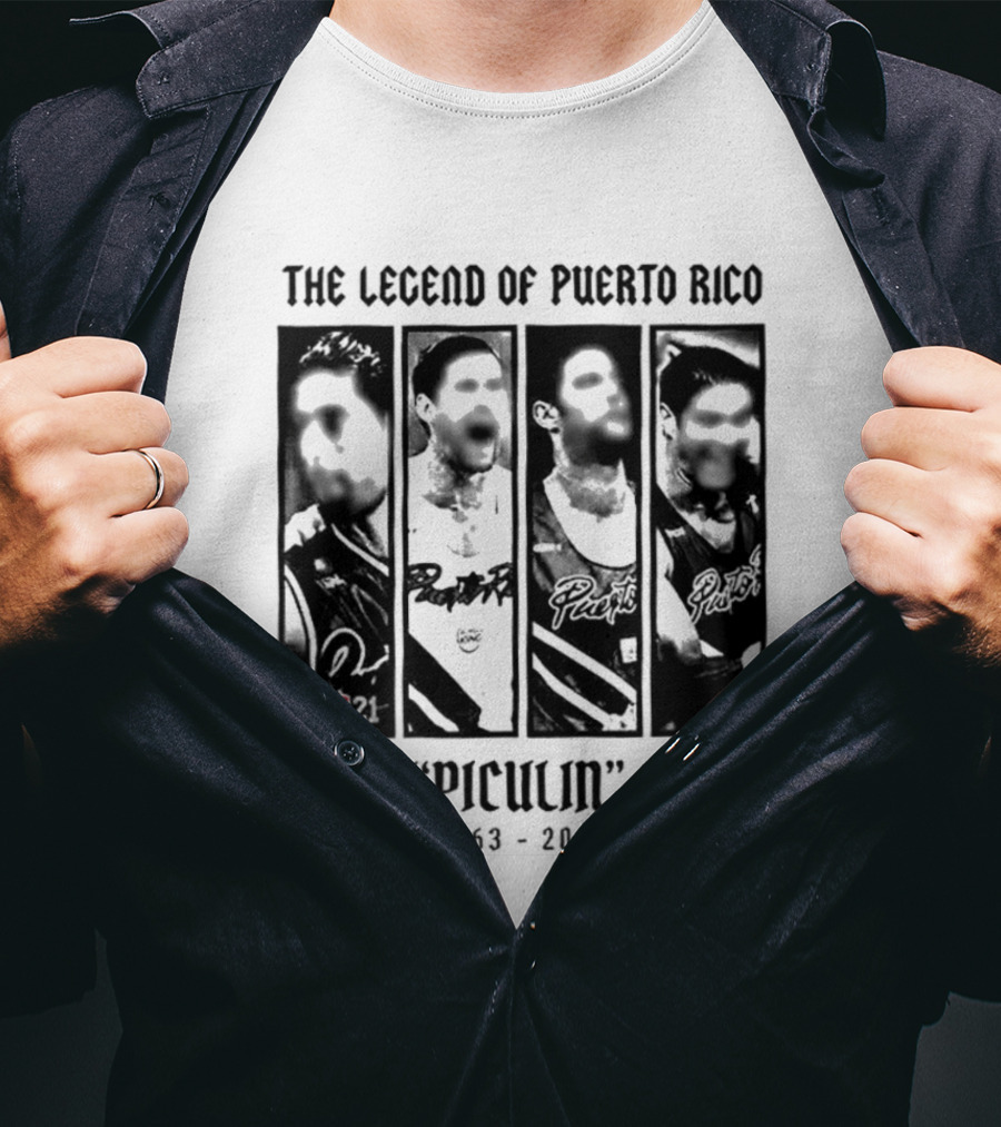 The Legend Of Puerto Rico José "Piculín" Ortiz 1963 2026 T-Shirt