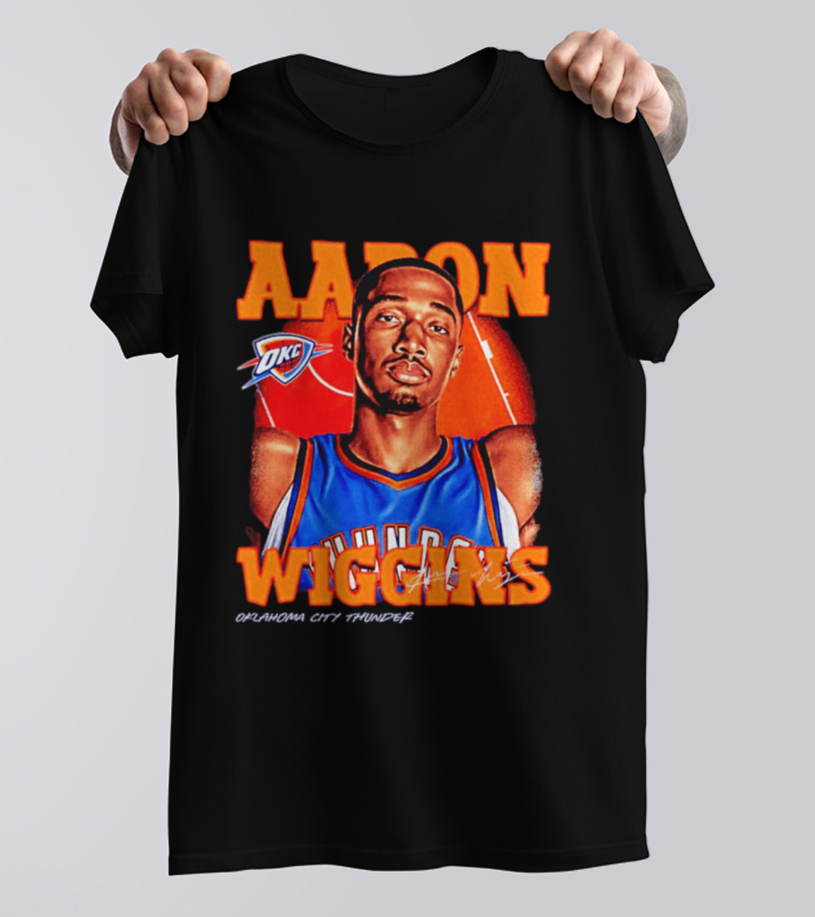 Aaron Wiggins Oklahoma City Thunder OKC Basketball T-Shirt