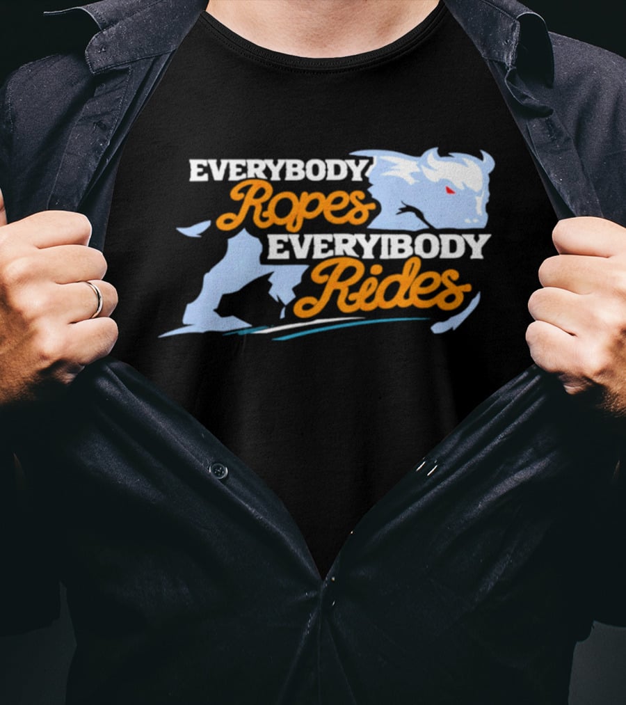 Buffalo Sabres Everybody Ropes Everybody Rides T-Shirt