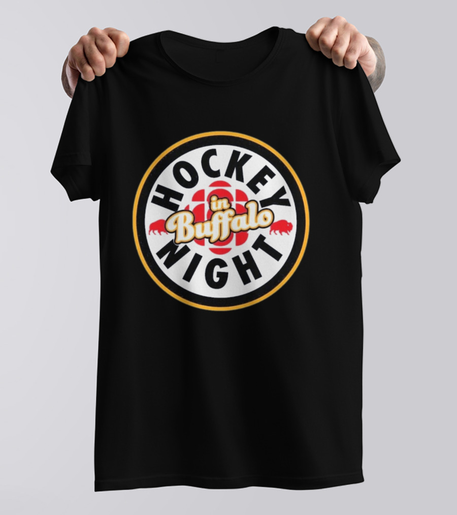 Hockey Night In Buffalo Buffaloes CBC T-Shirt